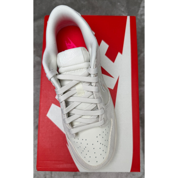 Nike Dunk Low Sail Iridescent Multicolor Sneakers Womens Size 10 HF5074-133 NEW - Picture 2 of 8